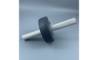 Core Roller Metal Body Core Roller Wheel Ergonomic Handles Fitness Equipment for Beginners, Home Gym