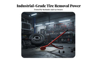 Long-Lasting Truck Tire Removal Tool Labor-Saving Tire Removal Tool High Hardness for Mechanics, Auto Repair Shop, Garage