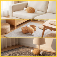 Chicken Drumstick Toy Soft Chicken Leg Stuffed Toy Funny Interactive for Dogs, Boredom Relief, Indoor Play