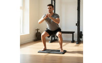 Non-Slip Surface Squat Ramp Portable Squat Ramp Block Ergonomic Design Slant Board Heavy-Duty for Weightlifters, Athletes, Runners, Gym, Physical Rehabilitation