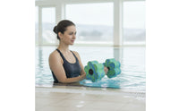 Foam Water Dumbbell Portable Aquatic Exercise Dumbbells Waterproof Pool Resistance Dumbbells for Kids