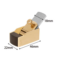 Ebony Hand Plane with Brass Screw Tool Easy to Use for Lutherie, Luthiers