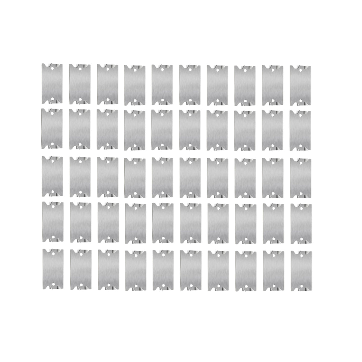 50 Pieces Nail Protection Plate Self-Nailing Cable Protector Plate Resistant for Contractors, Electricians, Framing, Construction, Rough-In