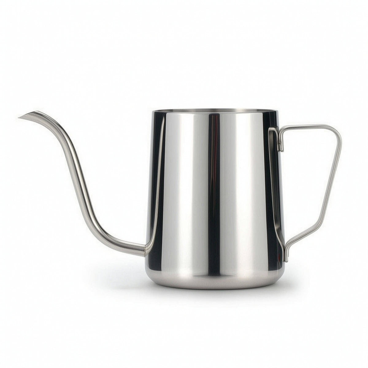 Stainless Steel Gooseneck Kettle Controlled Pour Kettle with Gooseneck Spout Compact Rust Resistant for Baristas