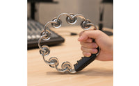 Tambourine Hand Held Handheld Tambourine Easy to Hold Percussion Instrument for Singers