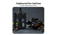 Foldable Bike Pedals Easy Installation Plastic Folding Pedals Lightweight