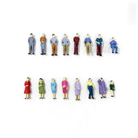 1:50 Scale Model Building Figures Set of 16