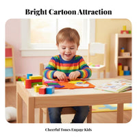 Early Education Family Character Dressing Toy Develops Fine Movement Skills Non-Woven Material Learning Board Interactive Play