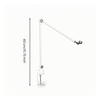 Sound Input Apparatus Stand Arm with Clamp Space-Saving Sound Input Apparatus Overhead Mount Stand Arm Heavy-Duty with Clamp for Podcasters