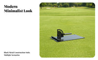 Angle Scale Golf Swing Posture Coach Rectangular Base Plate Golf Swing Plane Coach Metal