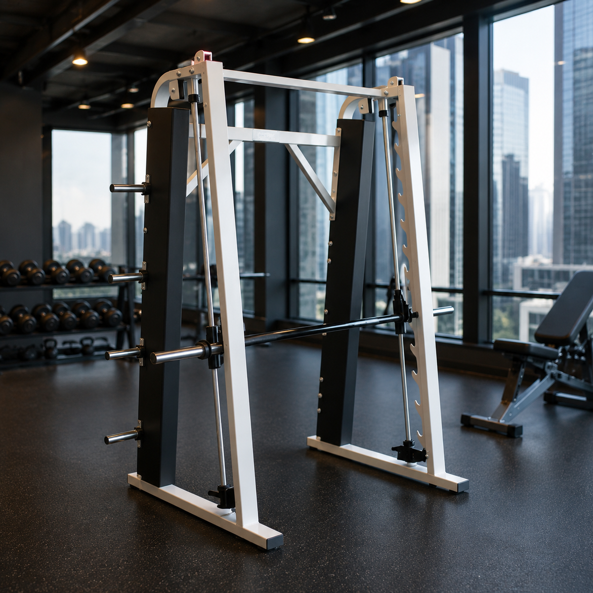 Smith Machine, Training Machine, Home Gym, Muscle Training Machine, Multi-Functional Steel Fitness Machine