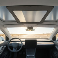 Motorized Sunshade Electric Car Sunshade Low Profile Assembly with Control Module for YL Electric Vehicle Interior