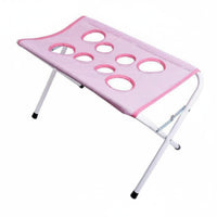 Anti-Scratch Foldable Pet Grooming Station Breathable Mesh Feline Grooming Sling Stand Space Saving for Small Dogs, Cats