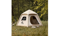 Quick-Setup Inflatable Tent Portable Camping Tent with Pump Lightweight Tents Manual for Backpackers