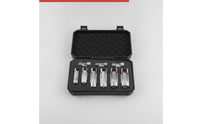 9 Pieces Metric Slotted Socket Set with Case Chrome Vanadium Slotted Socket Set Rust-Resistant Toolbox Long-Lasting for Mechanics, Automotive Repair