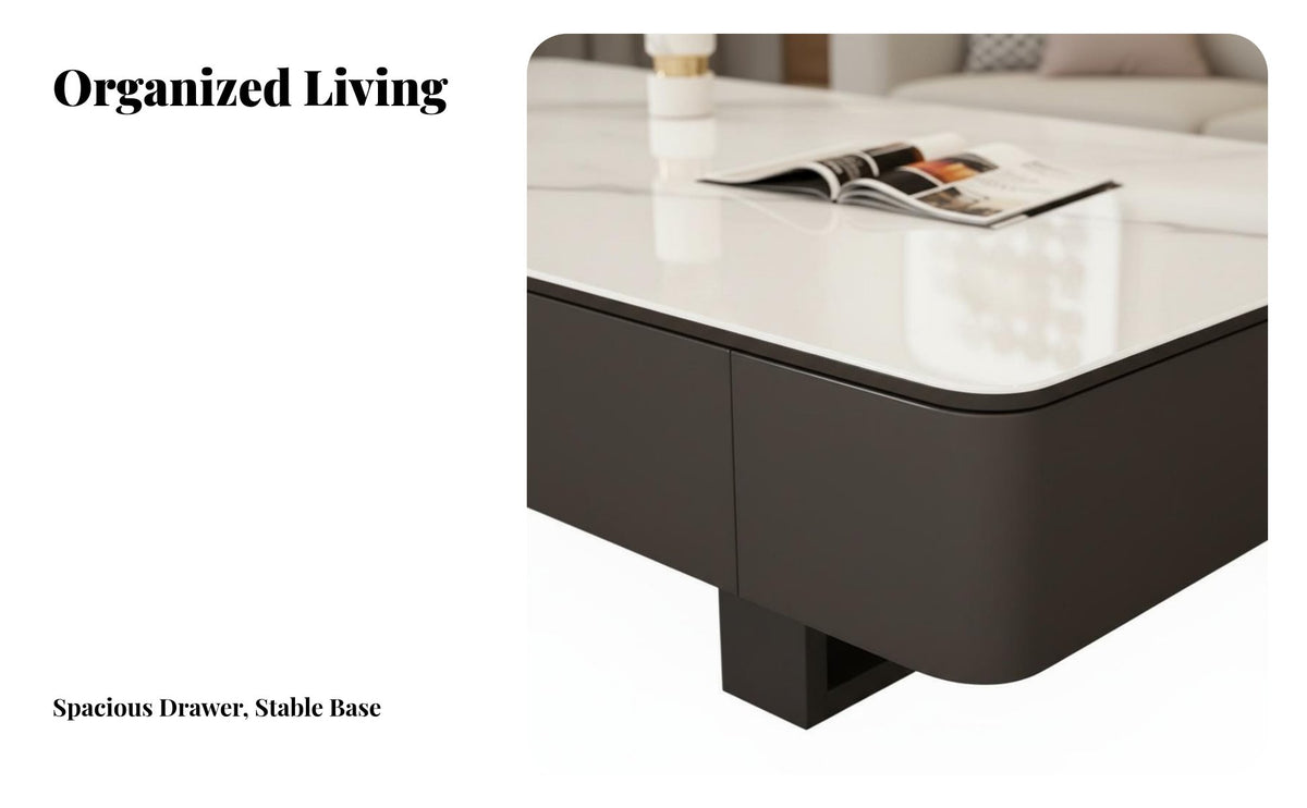 2 Pieces Easy to Clean Nesting Coffee Table Set Space-Saving Design Nesting Table Set Heat Resistant Household Furniture Sturdy Construction for Apartment Dwellers, Families, Homeowners, Living Room, Small Areas, Lounge Area