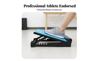 Non-Slip Surface Adjustable Slant Board Stable framework Adjustable Calf Stretcher Portable Exercise Equipment Foldable Design for rehabilitative Therapy Patients, Beginners, Fitness devotees, Rehabilitation Center, Home, Gym, exercise session