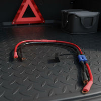 Pure Copper Core Jump Starter EC5 Connector Cable 12V Universal Fit EC5 Jump Starter Cable Heavy-Duty Car Battery Connection Lead Anti-Backward Charge Protection