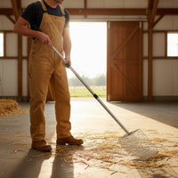 Chicken Manure Scooper with Long Handle Easy-to-Clean Chicken Coop Cleaner Ladle Ergonomic Sifting with Long Handle for Fowl Farmers