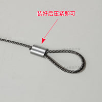 元征举升机安全锁扣配件远征汽车升降机通用型手动解锁保险拉绳线