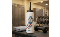 Ice Hockey Bottle Screw-on Cap Hockey Water Bottle Printed Graphics