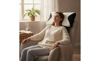 Ergonomic Neck Contour Pillow Contoured Pillow with Memory Foam Supportive Textured Knit for Sleeping