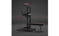 Strength Training Station with Bench Multifunctional Adjustable Strength Training Station Freestanding Pull up Bar with Bench for Fitness Enthusiasts