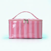 Transparent Cosmetic Bag Water-Resistant Transparent Toiletry Bag Toiletry Case with Zipper Lightweight for Travelers