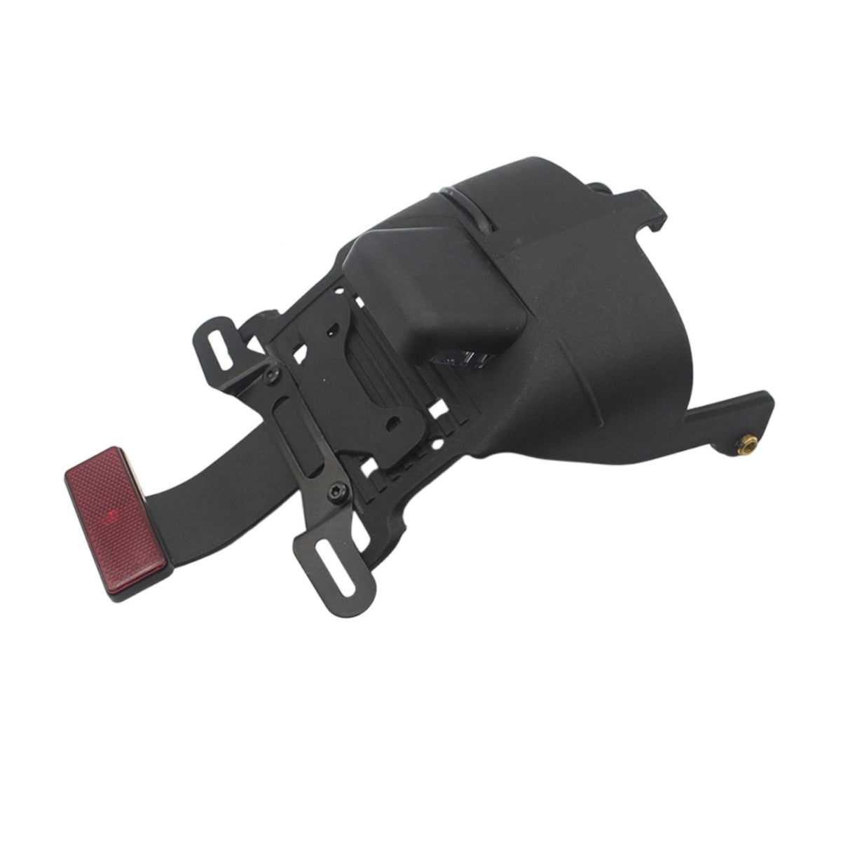 Backplate Registration Plate Holder Rear-Mounted Motorcycle Registration Plate Bracket Low-Profile for Motorcyclists