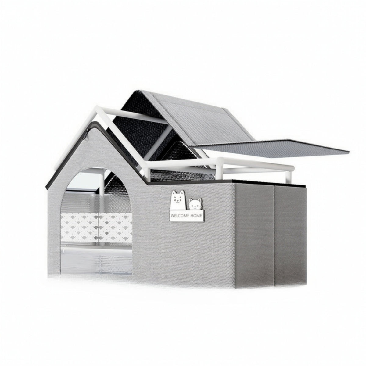 Cat Cooling House Cozy Insulated Cat House Wear-Resistant for Cats