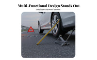Labor Saving Jack Wrench Easy to Use Tire Wheel Jack Handle Ergonomic Design for Women, Elderly, Roadside Emergency, Garage
