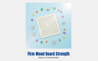Chess Board, Wooden Game, Logic Training, Educational Toy for Kids