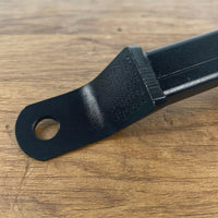 Black Coated Trailer Arm Hollow Tow Arm Rugged Towbar Drawbar Long-Lasting for off-Road Recovery, Utility Trailers