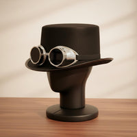 Eye-Catching Design Lens Gear Gear Top Hat Retro Aesthetic Headwear for All Genders for Party