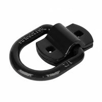 4 Pieces 12000 Lb Capacity D Loop Anchor Powder Coated D Loop Tie down Heavy Duty Cargo Hardware High Strength for Hauling Vehicle Users, Boat