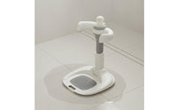 Infant Standing Bath Aid Non-Slip Base Infant Washing Station Multi-Functional Foldable Young Child Bathing Rack for Infants, Young Children