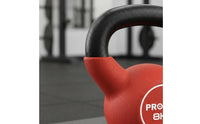 Dipped Coating Cast Iron Kettlebell Textured Finish Costless Weight Home Gym Fitness Gear Full Body Training