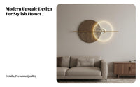 Modern Design LED Light-up Painting Minimalist Design 3D LED Wall Art Easy to Hang Backlit Wall Decor Adjustable Brightness for Interior Designers, Homeowners, Gift Givers, Living Room, Bedroom, Hallway, Entryway