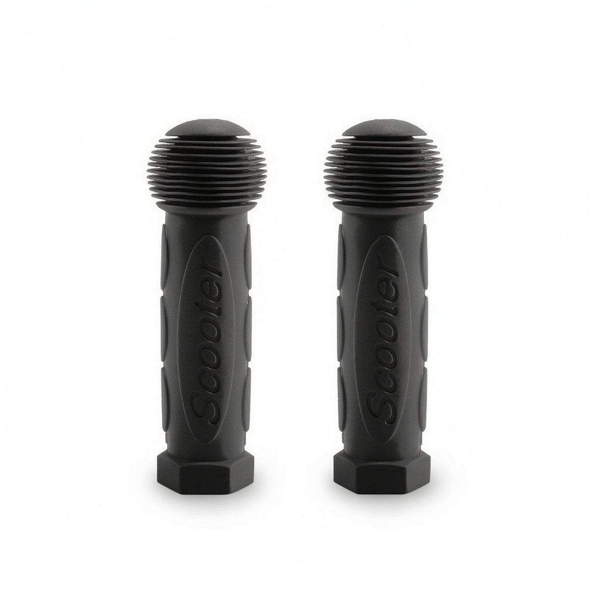 22mm Handlebar Grips Shock Absorbing Ribbed Handlebar Grips High Friction for Kids, Children's Cycles, Scooters