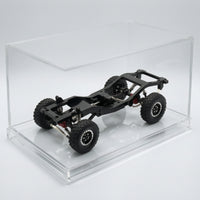 RC Car Chassis with Servo Arm Metal RC Crawler Chassis Aluminum Frame for Hobbyists