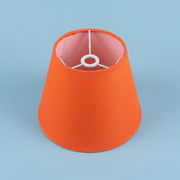 Table Lamp Shade with Grid Textured Linen Material for Bedroom Lighting, Pleated Lampshade for Living Room with PVC Backed Structure