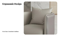 Upholstered Rotating Armchair Single Seater Rotating Tub Chair Modern and Design Ergonomic Design for Reception Area, Office