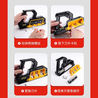 Steel Gypsum Board Chamfer Plane 45 Degree Multipurpose Woodworking Tool