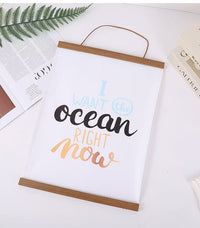 Solid Wood Magnetic Poster Hanger Frame for Photos and Artwork