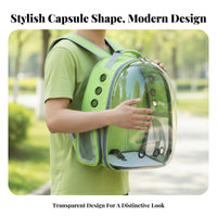 Portable Space Capsule Pet shoulderpack Breathable Do and Me viewing port Pet shoulderpack pet shoulderpack for feline Owners, Journobservers, veterinarianerinarian Visits, Public Transport, Outdoor Activities, Hiking
