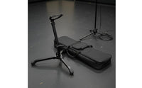 Non-Slip Alto Tenor Sax Stand Stable Tripod Design Saxophone Stand Heavy Duty Foldable Saxophone Holder Adjustable Height for Saxophonists, Musicians, Home Practice, Stage Performance, Studio