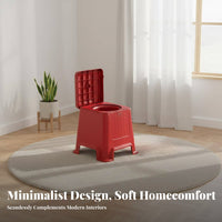 Bedside Commode Stool Portable Bedside Commode Chair Lightweight for Elderly