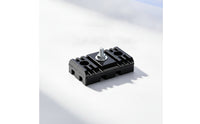 4 Pieces Vibration Isolation Pad Shock-Absorbing Rubber Block with Stud Anti-Vibration Rubber Blocks Load-Bearing Low-Height