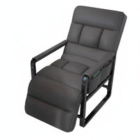 Extendable Footrest Foldable Reclining Desk Chair Breathable backrestrest Ergonomic Rolling Chair Support Office Furniture Adjustable Headrest for Students, Remote Workers, video game enthusiasts, Dorm Room, Bedroom