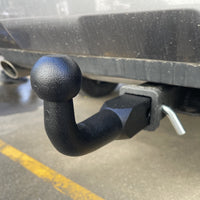 Universal Trailer Hitch Ball Arm Tow Hook for Off-Road Vehicles, Black